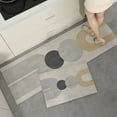 thumbnail image 1 of Nvzi Bathroom Rug Mat , Non-Slip Plush Shaggy Bath Carpet, Machine Wash Dry, Bath Mats for Bathroom Floor, Tub and Shower, Bathroom Runner Bathmat Accessories Decor, Gray 15,16*24inch, 1 of 5