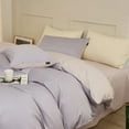 thumbnail image 1 of Nvzi Bed Sheets Set, Bedding Sheets Pillowcases Kit, Twin Bed Set, Hotel Bedding, Home Decor(Purple Pink), 1 of 4