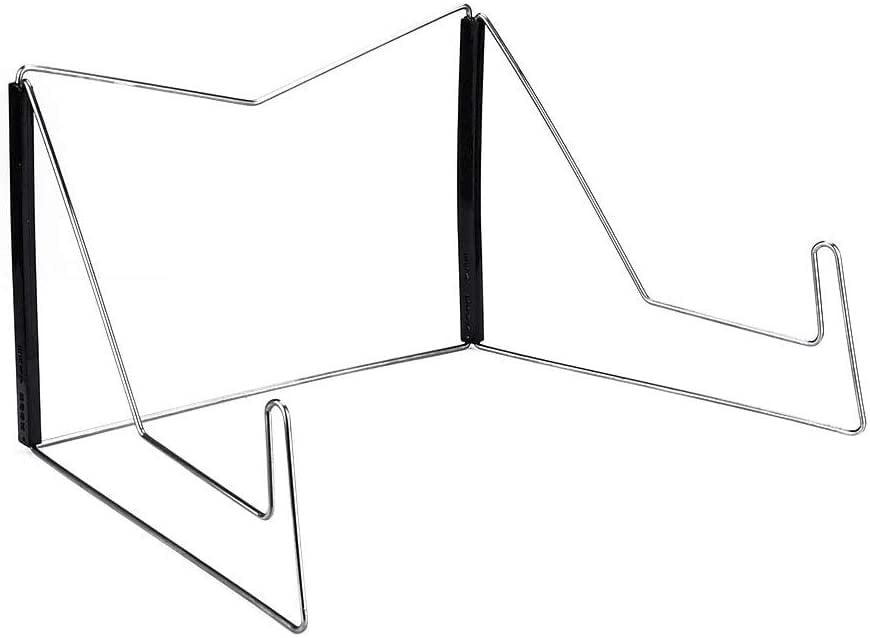 Nvzi Book Stand for Reading, Collapsible Book Holder for Reading HandsFree,Portable Book Stand