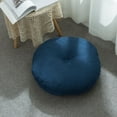 thumbnail image 1 of Nvzi Chair Cushion Memory Foam Pads Tufted Slip Non Skid Rubber Back Seat Cover, 1Pack,Blue, 1 of 5