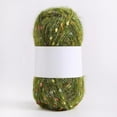 thumbnail image 1 of Nvzi Colorful Deep green Crocheting Yarn, 2 roll Worsted Weight Acrylic Yarn for Crafting, 40% Polyester & 60% Acrylic Yarn, Soft & Durable Yarn for Knitting, Crocheting Projects, 1 of 4