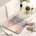 thumbnail image 1 of Nvzi Colorful Stripe Bathroom Rugs Bath Mat Non-Slip Shaggy Soft Shower Carpet Rug Absorbent Quick Dry Bath Rugs(Colorful D, 16"x24"), 1 of 3