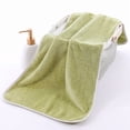 thumbnail image 1 of Nvzi Coral Fleece Plush bath Towel - Soft bath Towels, Thick Towels, Body Towel, Super Absorbent Yarn Towel for Daily Use, Ultra-Soft & Cozy​,Shower, face wash, household use, green, 1 of 1