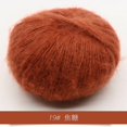 thumbnail image 1 of Nvzi Crochet Yarn, mohair,25g 1 roll, Blended Fiber – Ideal for Scarves,Sweaters, Home Decor, Soft, Warm & Skin-Friendly Crochet Yarn for DIY Crafts,Suitable for autumn and winter,light coffee, 1 of 4
