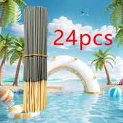 Nvzi Dark Grey Bamboo Core Aromatherapy Stick -24 pieces set, 8.66 inches long, used for DIY aromatherapy projects, yoga, meditation, ocean aromatherapy
