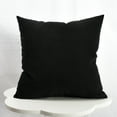 thumbnail image 1 of Nvzi Decorative Pillow, 50*50cm black Throw Pillows for Couch, 1 Pcs Pillow Decorative for Bed with Corduroy Cover & PP Cotton Filling, Soft Cushion for Sofa, Living Room, 1 of 3