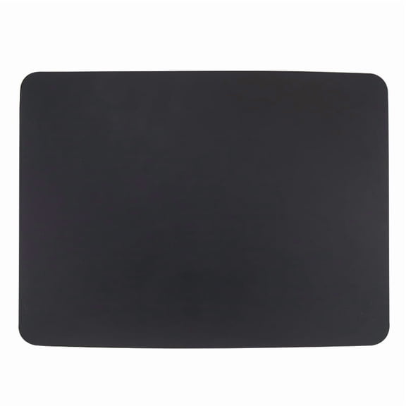 Nvzi Dining Placemats, 6 Pack black Placemats, （40*30cm ) Silicone Table Mats, Waterproof, Heat Resistant, Easy to Clean, Ideal for Kitchen Dining Table Decor, Durable Table Place Mats