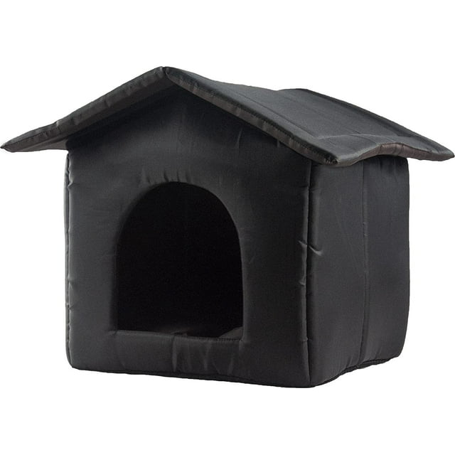 Nvzi Dog House Dog Cave, Outdoor Cat House Weatherproof, Cozy Pet Bed
