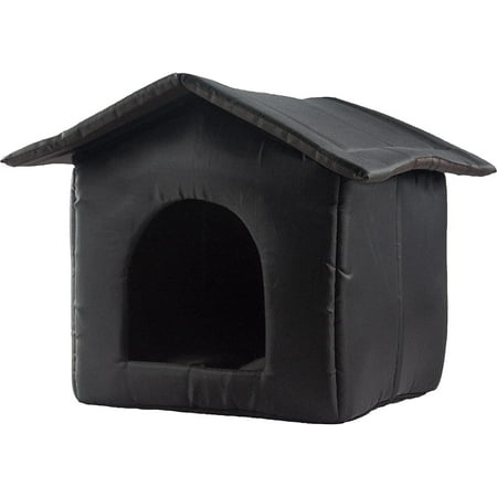 Nvzi Dog House Dog Cave, Outdoor Cat House Weatherproof, Cozy Pet Bed Warm Cave Nest Sleeping Bed, Winter Warm Oxford Fabric Stray Cat Shelter for Wild Cat Dogs Outdoors