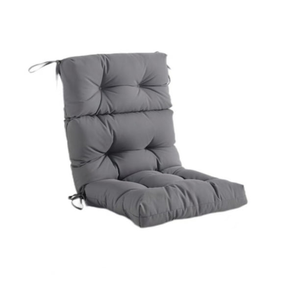 Nvzi Leisure chair soft cushion recliner cushion, garden terrace office thick comfortable seat cushion 20.86 * 40 * 4.72 inches, Dark Grey, 1 piece