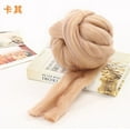 Nvzi Merino Wool Roving 2.2 lb for Spinning Soft Chunky Jumbo Yarn for Arm Knitting Blanket