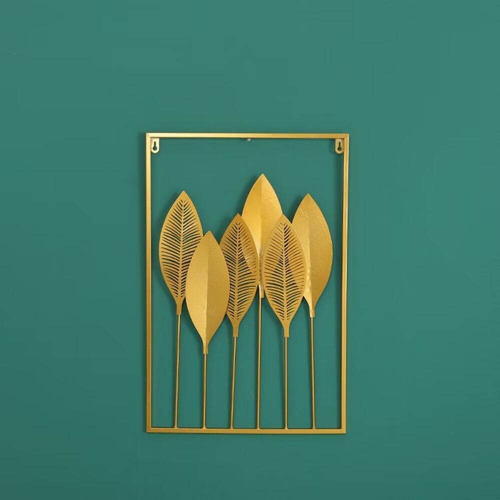 Nvzi Metal Wall Art Decor for Living Room, Home Decor Living Room Wall