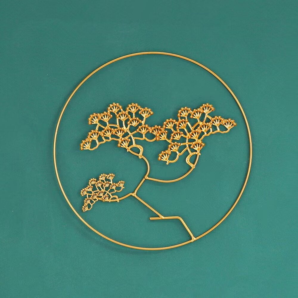 Nvzi Metal Wall Art Decor for Living Room, Home Decor Living Room Wall