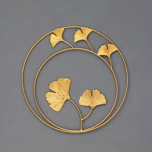 Nvzi Metal Wall Art Decor for Living Room, Home Decor Living Room Wall Decor, Silhouette Wall Art(Golden)