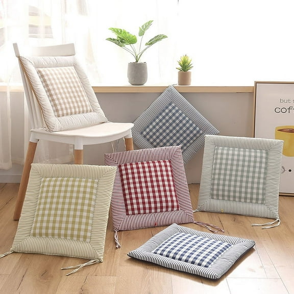 Nvzi Multiple Colors seat cushion -6 pieces of 15.7 15.7 1.18 inch kitchen chair comfortable seat cushion, suitable for home kitchen and dining room decoration seat cushion