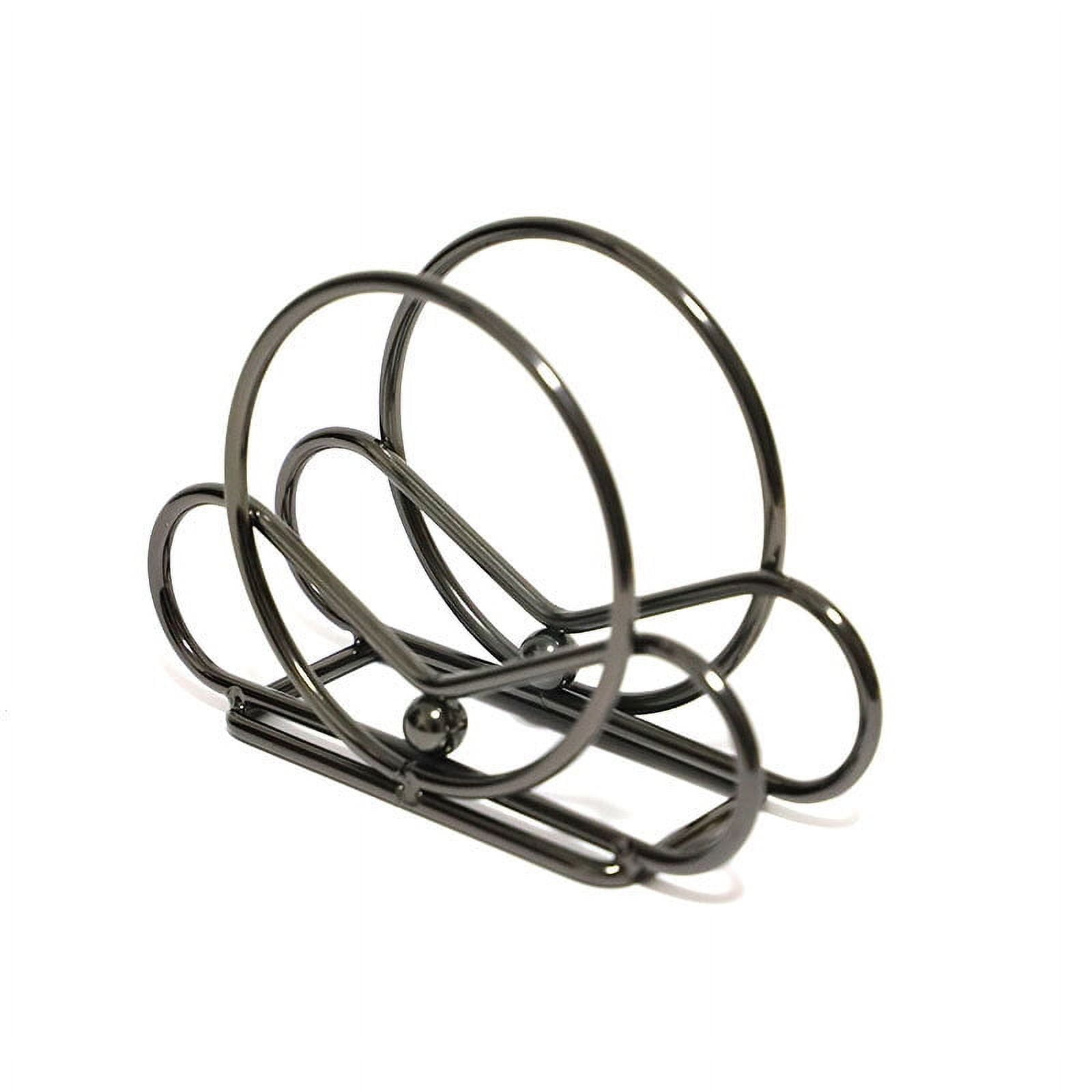 Nvzi Napkin Holder, Simple Design Metal Napkin Holders Upright