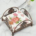 thumbnail image 1 of Nvzi Napkin Holders,Tabletop Upright Napkin Holder,Creative Table Napkin Holder Tissue Holder Napkin Rack Stand for Napkins Metal Art Craft Home Decoration Hotel Desktop Ornament (Q), 1 of 4