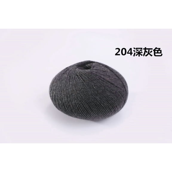 Nvzi Natural Thick Yarn - 2 Skeins x 101g Worsted Weight Yarn - Premium Thick-Spun Craft Yarn for Knitting, Crocheting & DIY Projects - Warm, Durable & Easy to Work With,gray