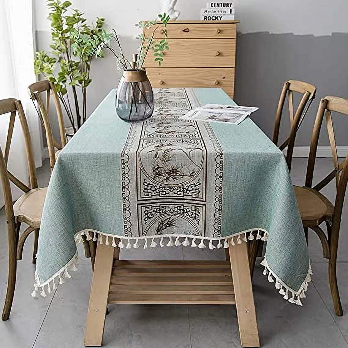 Nvzi Pampas Grass Brown Decor 17.7 Inch 6pcs, Faux Pampas Grass Home Decor