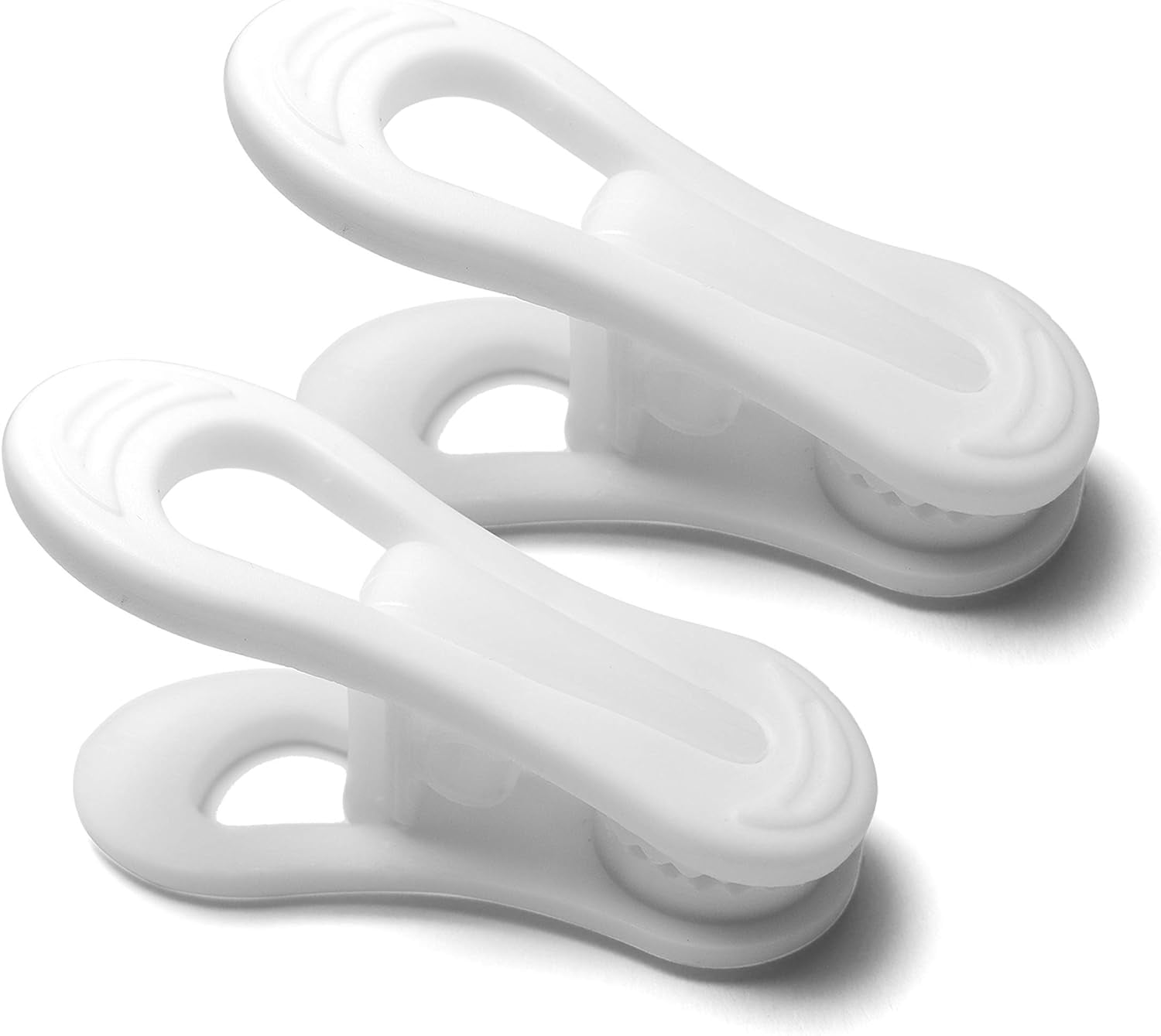 Nvzi Plastic Hanger Clips, 20 Pack Hanger Clips for Plastic Hangers