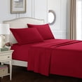 thumbnail image 1 of Nvzi Queen Size Bedding Set-1 Set Dark Red Queen Comforter Set,Soft Made Bedding for Bedroom,All-in-One Queen Size Bed Set with Essential Pieces for Comfortable Sleep,Polyester Bedding, 1 of 4