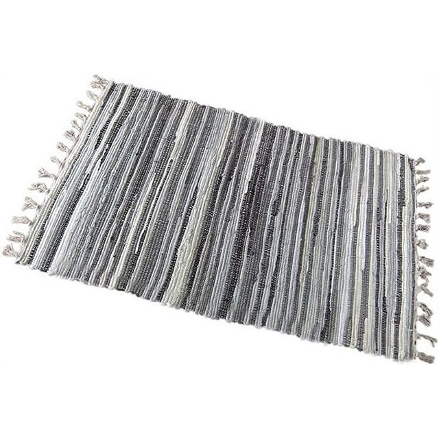 Nvzi Rag Rug, Machine Washable Cotton Reversible Rag Rug Hand Woven ...