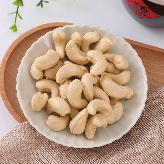 Nvzi Realistic Artificial Fake Five grains and miscellaneous grains Lifelike Decorative plastic Food Set Faux for Home, Kitchen, Decor Set Photo PropsGrey cashew fruit1000g