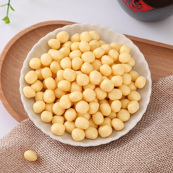 Nvzi Realistic Artificial Fake Five grains and miscellaneous grains Lifelike Decorative plastic Food Set Faux for Home, Kitchen, Decor Set Photo Props（soybean，1000g）