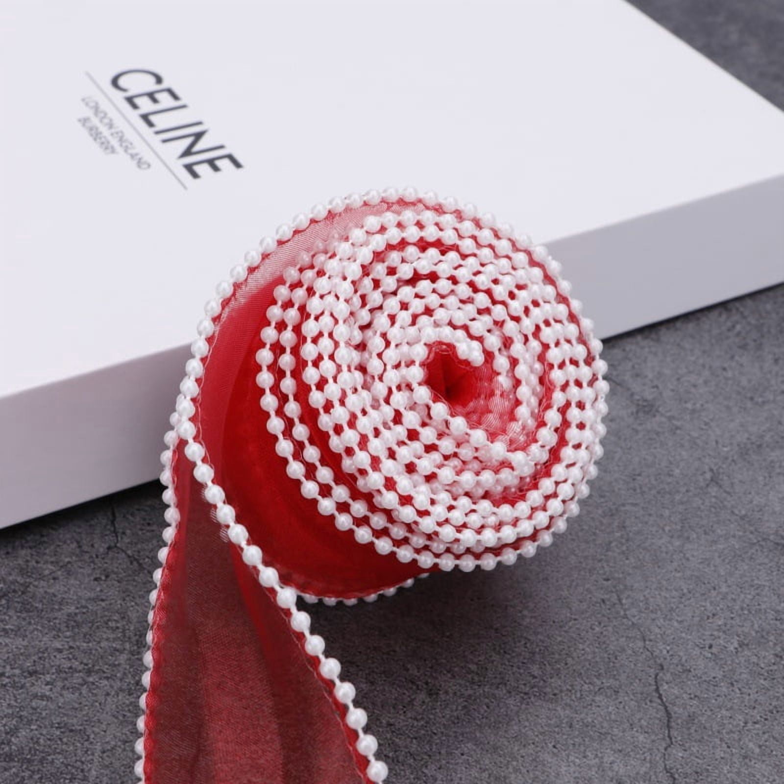 Simple Tail For Ribbon Nvzi Red fish tail transparent ribbon -3 rolls, 1.57 inches x 5 yards ...