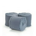 thumbnail image 1 of Nvzi Ribbons , 3-Pack Chiffon Ribbon (Blue Grey) - 4cm*5yd Frayed Edge Ribbon, Ideal for Gift Wrapping (Gift Wrap Ribbon), Wedding Ribbon, Wrapping Ribbon & Ribbons for Crafts, 1 of 1