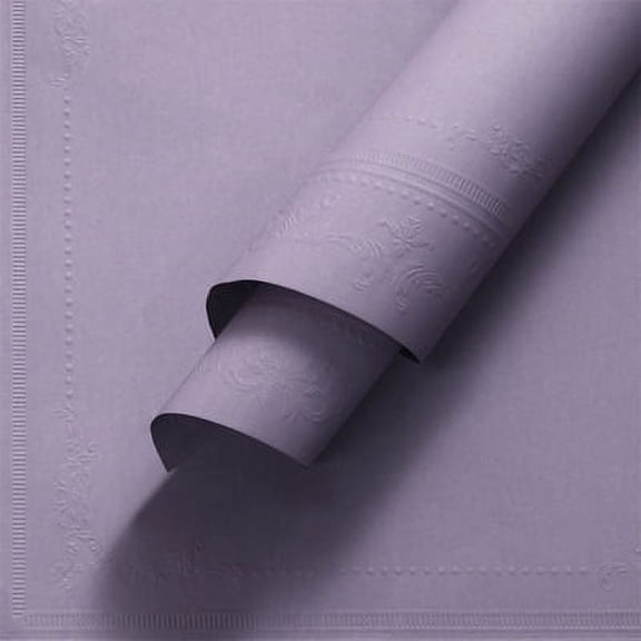 Nvzi Rose Flower Packaging Paper Texture Paper Art Paper Thickened Three Dimensional Relief Packaging Flower Embossed Paper (Grey Purple)