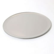 Nvzi Round Stainless Steel Serving Tray,Cosmetics Jewelry Storage Organizer Tray Trinket Dish, 11 inch Diameter Silver