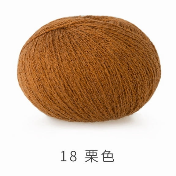Nvzi Sheep Camel Wool Blend Yarn,Soft Yarn, Thin Yarn for Crochet &Knitting,Ultra-Soft Wool Blend for Doll Clothes,Scarves, Plush Toys,Suitable for numerous weaving activities,khaki
