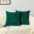 thumbnail image 1 of Nvzi Sofa Throw Pillows 1 Pack, 30*50CM Dark green- Pillows Plush Cover & PP Cotton Filling, Soft Throw Pillows for Home Decor., 1 of 4