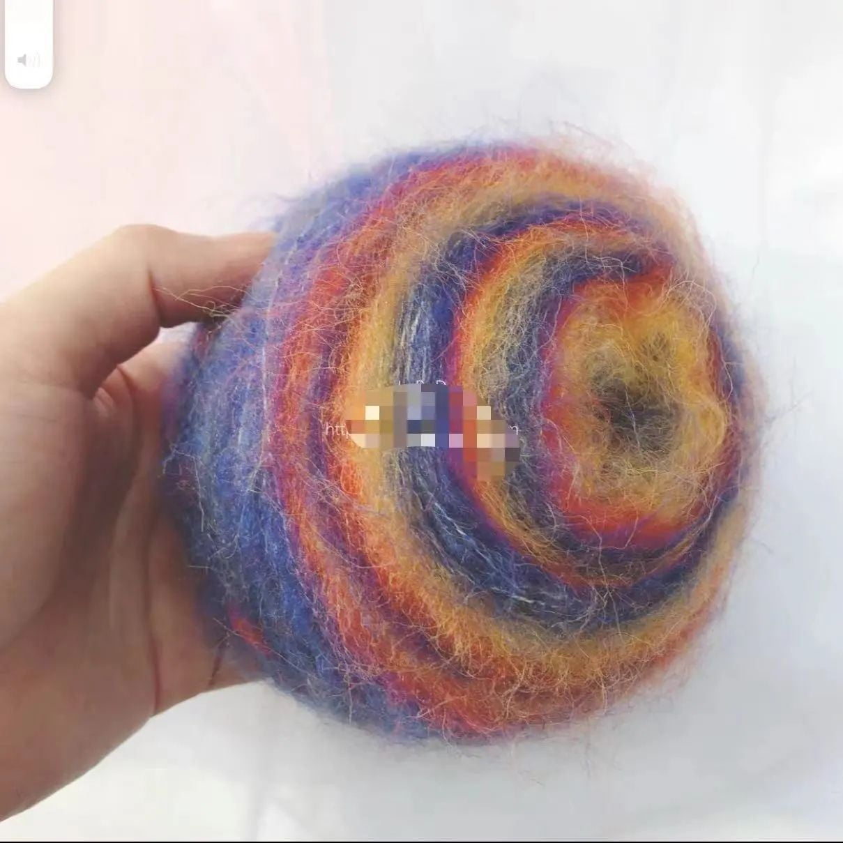 Nvzi Soft Plush Wool Acrylic Fancy Loop Yarn for Doll Hair Making ...