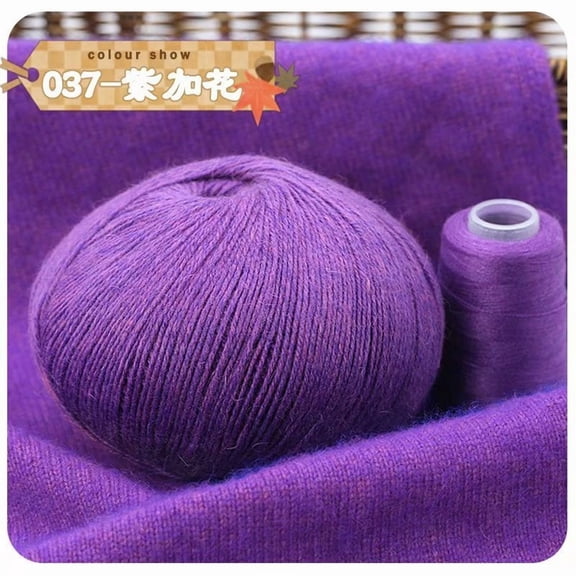 Nvzi Soft Yarn, 50g per Roll, 1 Roll, , Ideal for Knitting & Crocheting Scarves, Hats, Coats, Bags - Ultra-Soft Yarn for DIY Crafts with Luxurious Feel,purple