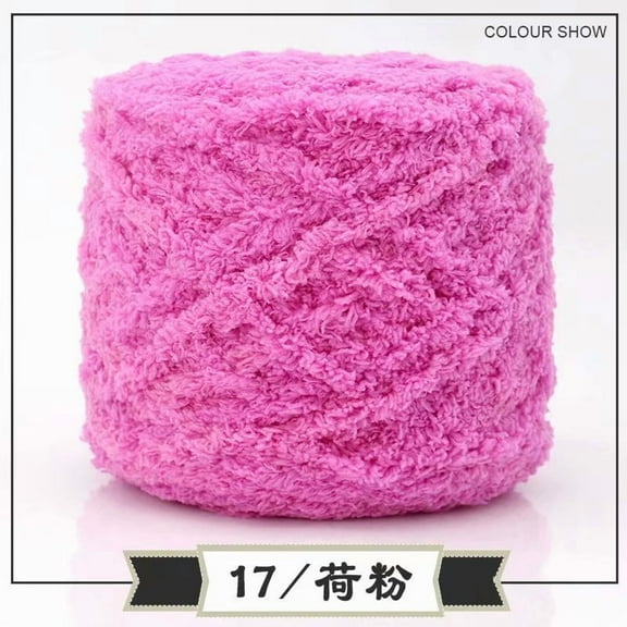 Nvzi Soft Yarn for Crocheting, Blended Yarn, Ultra-Soft Texture, Ideal for Baby Items, Scarves, Crafts, Perfect for Crochet Enthusiasts and DIY Projects,dark pink