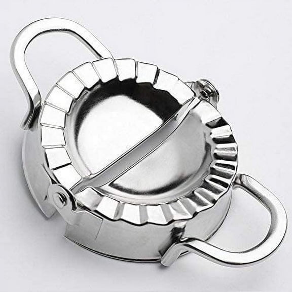 Nvzi Stainless Steel Dumpling Calzone Ravioli Empanada Turnover Pierogi Maker Mold,Pastry Dough Press (S-3inch)