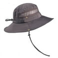 thumbnail image 1 of Nvzi Sun Hat Cooling Hat Mission Cooling Bucket Hat, Breathable Polyester with Mesh, Outdoor Wide Brim Waterproof Breathable UV Hat for Fishing Beach Golf（Coffee, 1), 1 of 4