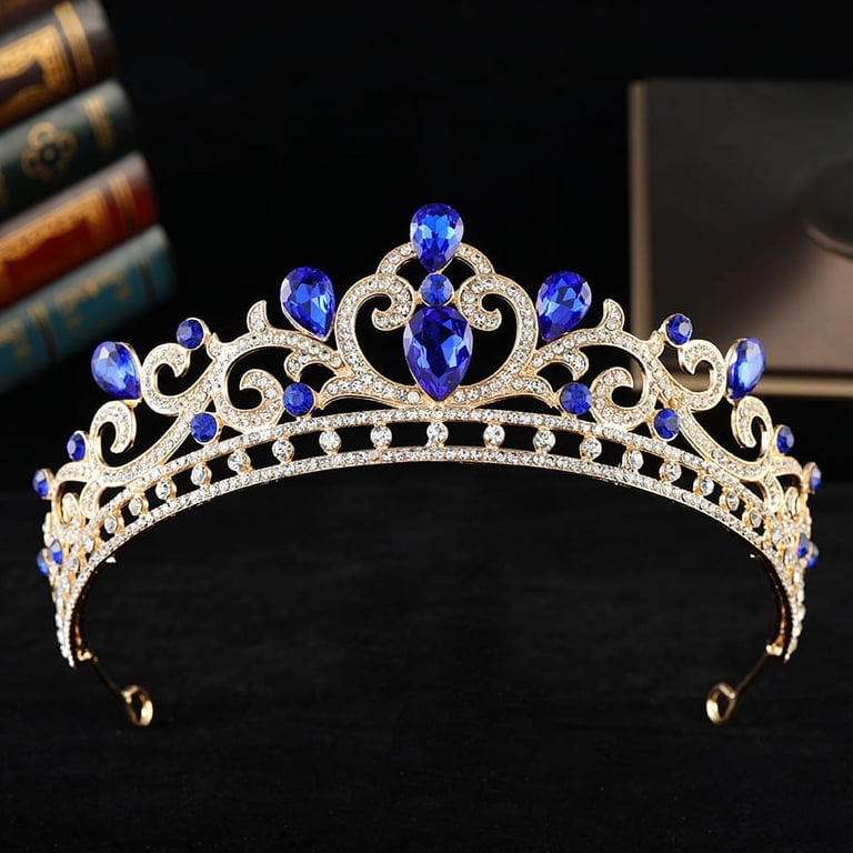 Nvzi-c Wedding Tiara for Bride Princess Tiara Headband  display picture 1