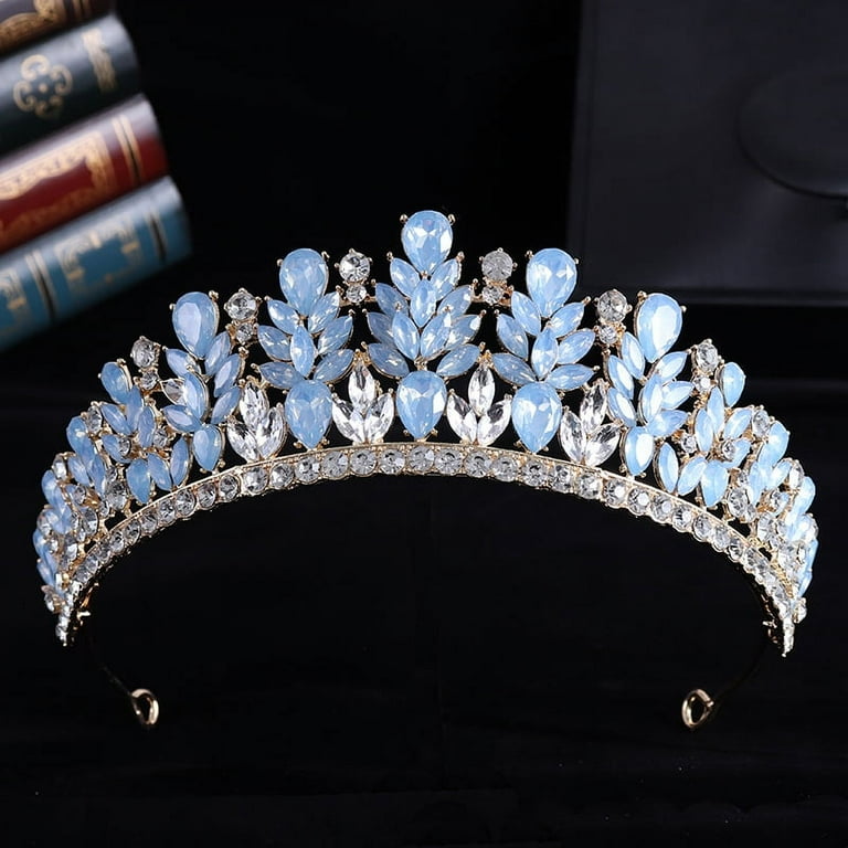 Princess crystal tiara wedding headpiece bridal jewelry s-l400.jpg main image 3