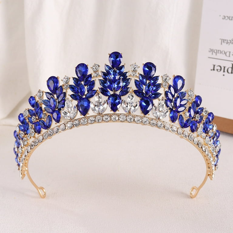 Nvzi-c Wedding Tiara for Bride Princess Tiara Headband  display picture 3