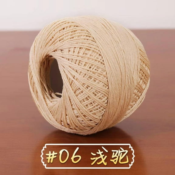 Nvzi Worsted Yarn, 1 Roll 45g, Blended Yarn, Ideal for Sweaters, Hats, Scarves, Crafts, Perfect for Knitting and Crocheting Projects, Suitable for All Skill Levels​,light brown