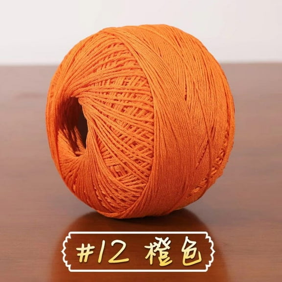 Nvzi Worsted Yarn, 1 Roll 45g, Blended Yarn, Ideal for Sweaters, Hats, Scarves, Crafts, Perfect for Knitting and Crocheting Projects, Suitable for All Skill Levels,orange​