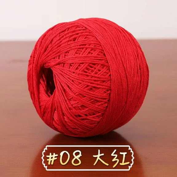 Nvzi Worsted Yarn, 1 Roll 45g, Blended Yarn, Ideal for Sweaters, Hats, Scarves, Crafts, Perfect for Knitting and Crocheting Projects, Suitable for All Skill Levels,red