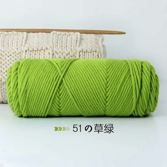Nvzi Yarn for Crocheting，Premium Blend, Soft & Durable, Ideal for Scarves,Home Decor, Easy to Work with for Beginners & Experts, Perfect for DIY Crochet Projects,green