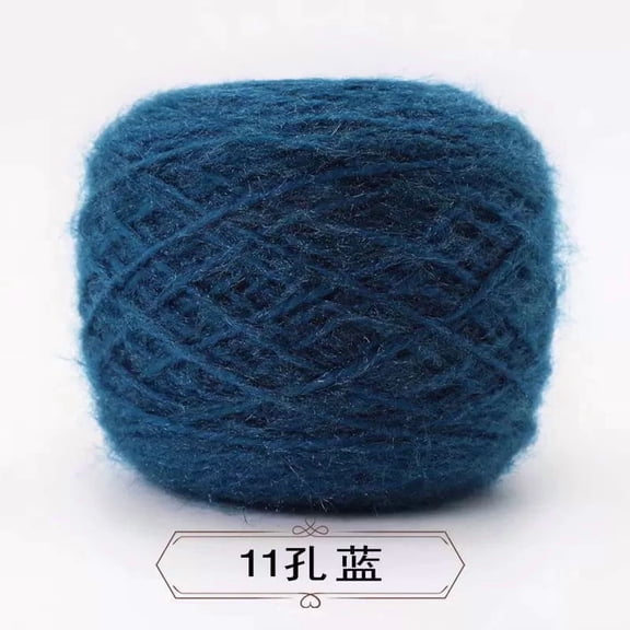 Nvzi Yarn for Crochet, 2 rolls, Total 300g, Perfect for Crocheting Projects, Soft and Durable Yarn​,dark blue