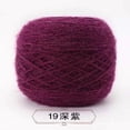thumbnail image 1 of Nvzi Yarn for Crochet, 2 rolls, Total 300g, Perfect for Crocheting Projects, Soft and Durable Yarn​,dark purple, 1 of 4