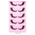 thumbnail image 1 of Nvzi-a 20 Pairs Wispy Mink Lashes Fluffy Eye Lashes Natural Look Volume Fake Eyelashes，HLY5-32, 1 of 3