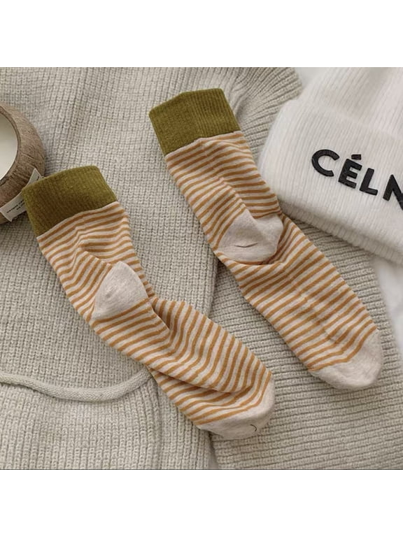 3 Pairs Women's Thin Cotton Socks,Soft Cotton Bootie Socks Women Above Ankle Crew Socks (A29)